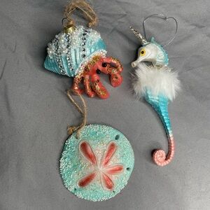 Colorful Sea-Themed Ornaments